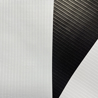 Rouleau de bâche PE imprimée unie, imperméable, rayée, enduite, pour auvent, tente ou abri solaire