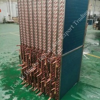 Evaporador Industrial de Alta Eficiencia con Tubo de Cobre y Aletas de Aluminio para Unidad de Tratamiento de Aire (UTA) y Sistema de Refrigeración por Agua Fría
