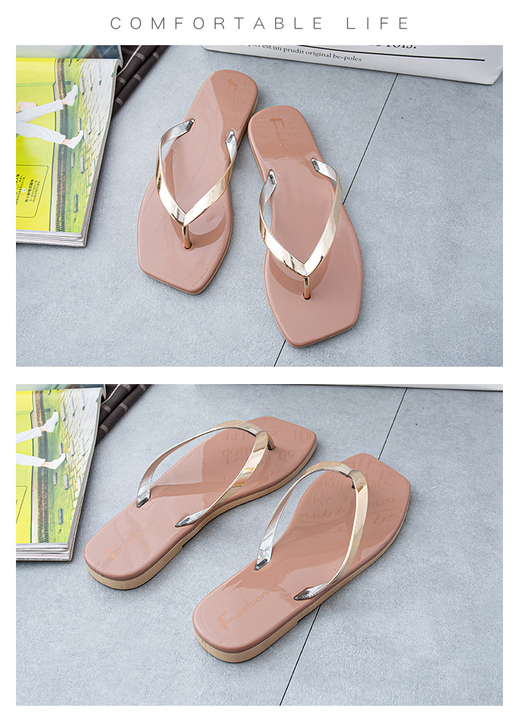 Promotion Girls Flip Flops Women Flat Casual Shoes Soft Bottom Indoor Beach Slippers