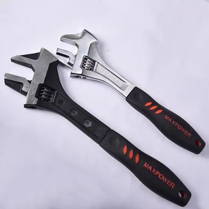 Precio al por mayor, llave ajustable de alta resistencia de 10 "y 12", llave de agarre suave, herramienta de fontanero, Llave ajustable con mango acolchado - Product Image 1