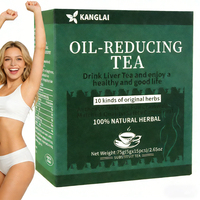 Té Herbal para Control de Grasa en Bolsitas Piramidales, Apoyo para la Pérdida de Peso, Eliminación de Residuos Tóxicos y Alivio del Estreñimiento, Personalizable, Directo de Fábrica