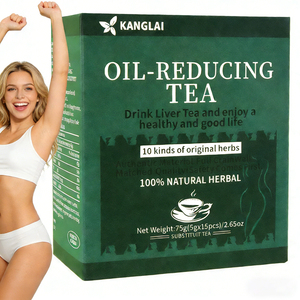 Té Herbal <span class=keywords><strong>para</strong></span> Control de Grasa en Bolsitas Piramidales, Apoyo <span class=keywords><strong>para</strong></span> la Pérdida de Peso, Eliminación de Residuos Tóxicos y Alivio del <span class=keywords><strong>Estreñimiento</strong></span>, Personalizable, Directo de Fábrica - Product Image 6