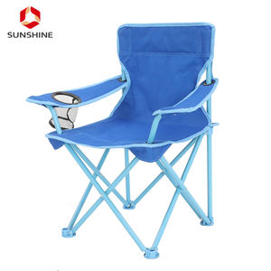 في الهواء الطلق نزهة المحمولة الصلب الصغيرة الأزرق الوردي الاطفال للطي كرسي معسكر للطفل - Product Image 3