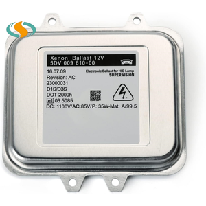 <span class=keywords><strong>Nuova</strong></span> Unità di Controllo Ballast Xenon Compatibile 6000K per <span class=keywords><strong>Opel</strong></span> Astra J, <span class=keywords><strong>Insignia</strong></span>, Saab 9-5, 5DV009720-00, Lampadina D1S 12V 25W 6500 Lumen - Product Image 1