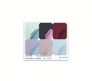 กระดาษเกาหลีเคลือบเงา 58x58 ซม. สำหรับห่อดอกไม้ ของขวัญ งานฝีมือ 20 ชิ้น - Product Image 1