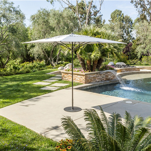 JH-Mech-Bases para sombrillas de patio al aire libre, resistentes a la intemperie, cómodas, redondas, de acero, de 20 pulgadas - Product Image 4