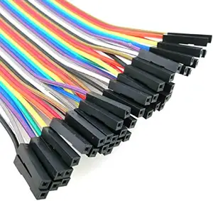 Dupont, перемычка, кабель, проволока для макетной доски, линия Dupont 3x40Pin, 20 см, многоцветный