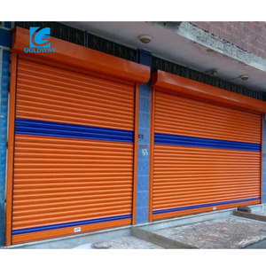 Portes à enroulement à télécommande <span class=keywords><strong>en</strong></span> acier antirouille, haute vitesse, sécurité pour entrepôts logistiques, entrepôts frigorifiques, taille personnalisée - Product Image 6