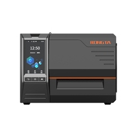 Imprimante d'étiquettes de codes-barres industrielle à transfert thermique RI463 pour usage de bureau, interface USB, 300 DPI en stock, garantie 1 an