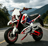 Achetez-en cinq et obtenez-en un gratuit : Moto électrique tout-terrain 3000W à deux roues, antidérapante, haute stabilité, scooter électrique pas cher