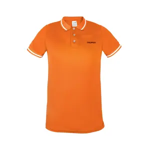 Camiseta Polo de Alto Rendimiento para Hombre BOX 1, Naranja, EEG, TRUPER - Product Image 1