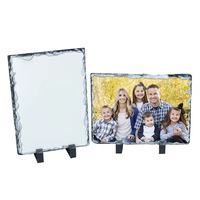 Xhlsub Vente en gros de supports vierges pour sublimation : cadres photo en marbre et ardoise, ardoises de sublimation pour cadres photo, diverses formes et tailles
