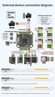 Controller di Volo 50A 4in1 ESC Stack 30.5*30.5mm BLHeli_S 16MB Blackbox per Drone FPV Freestyle da 5 Pollici, Accessori per Quadricottero