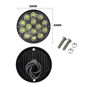Dxz mới đến siêu mỏng 14led 42W cảnh báo khẩn cấp ánh sáng đèn <span class=keywords><strong>flash</strong></span> độ sáng cao <span class=keywords><strong>Led</strong></span> Đuôi nhấp nháy ánh sáng rõ ràng ống kính cho xe tải - Product Image 2