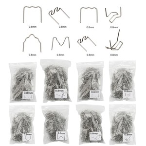 Vendita all'ingrosso: 8 Tipi di Graffette a Caldo per Saldatrice Plastica, Riparazione Auto, Graffette Ondulate - Product Image 1