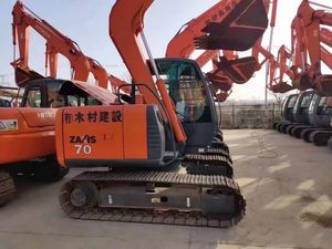 Pelles sur chenilles HITACHI d'occasion certifiées CE avec godet hitachizZX70 mini-pelles à vendre du Japon - Product Image 2