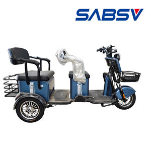 Tricycle électrique pas cher, neuf, 48V, rickshaw, carrosserie ouverte, taxi pour personnes âgées, capacité de 2 à 3 places, fabriqué en Chine - Product Image 5