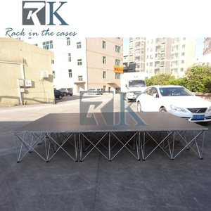Outdoor Indoor Stage Mobile Platform Smart Stage Event Stage <b>Kit</b> Modular Stage Platform with Skirts for Sale - Product Image 6