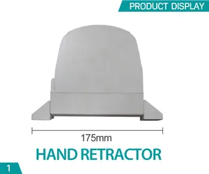 New White Manual Drawstring Retractable Roller Shutter Strap Coiler
