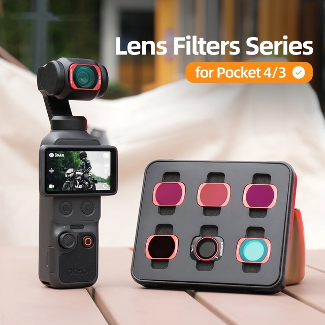 Magnetic Lens Filters Adjustable CPL 1/4 BLACK MIST & VND2-32 Filters Metal ND MCUV Accessories for OSMO POCKET 4/3