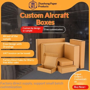 Custom <b>Small</b> Batch Strong Corrugated Mailer Boxes Kraft Paper Shipping Cartons Made to Order - Product Image 4