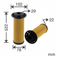 Filtre à huile BT pour 322-3155 3223155 322-3154Z EO-55010 dans les machines de construction