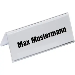 AA quality metal office name plate from gold plated metal gift manufacturer