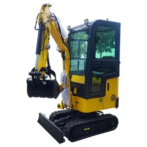 E.P China New Professional Free Shipping Electric Heavy Duty Second Hand Used 1.8Ton Micro Excavator With CE