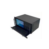 Estación de Trabajo Todo en Uno Personalizada con Teclado de Cajón, Pantalla IPS de 10.1 Pulgadas, CPU Serie I7, Servidor de Red 5U con Teclado y Ratón