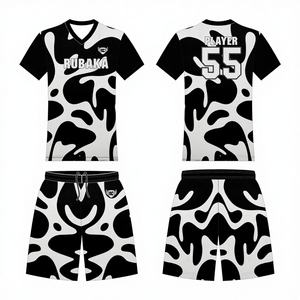 Camiseta de Fútbol Personalizada de Alta Calidad 2023/2024, Impresión Digital, Lisa, 100% Poliéster, Uniforme de Fútbol con Logotipo y Nombre Personalizados - Product Image 1