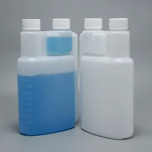 600ml/20oz Plastic Drinking Bottle Fuel Oil Mixing Bottle Chemicals Additive Bottle