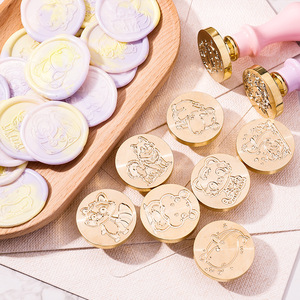 25mm Vòng động vật sáp con dấu tem hỗ trợ tùy biến - Product Image 5