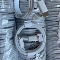Kabel C ke C kabel kepang untuk ponsel, kabel USB-C ke USB-C, pengisian cepat untuk kabel Data Tipe c ke Tipe c