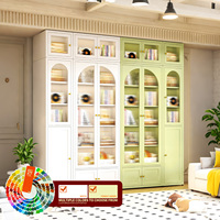 Mueble de Despensa Metálico Moderno Desmontable, Sin Formaldehído, Antioxidante, con Marco Fosfatado, Muebles para el Hogar, Sala de Estar