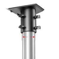 Support d'antenne rotatif en forme d'étoile, modèle RG-1212 de troisième génération, revêtement poudré, amplificateur de signal, pour usage transfrontalier