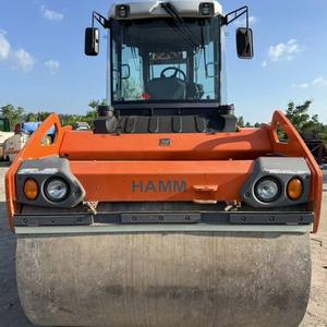 <span class=keywords><strong>Rodillo</strong></span> Compactador de Doble Tambor HAMM HD128 Usado de Alta Calidad con Ruedas de Acero Doble y Accionamiento Totalmente Hidráulico - Product Image 3