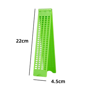 ब्लाइंड ब्रेल लेखन स्लेट प्लास्टिक एम्बूसिंग बोर्ड स्टाइलस हल्के पोर्टेबल बहु आकार विकल्प अनुकूलन योग्य - Product Image 6