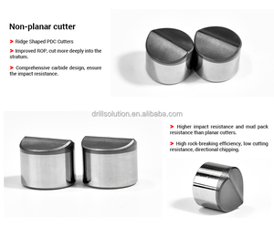 Frese Diamantate PDC di Forma Speciale Drillsoltek, Utensili di Perforazione OEM Forgiati |   Inserti Personalizzati Non Standard con Fori Stabilizzatori - Product Image 2