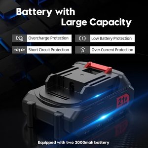 Mini tronçonneuse portative 6 pouces 21V à batterie pour bricolage et usage industriel, qualité OEM, pour la maison - Product Image 2