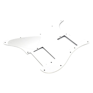 PVC 3-Ply 11 Hole <strong>Stratocaster</strong> HH Pickguard, ST Double Humbucker Scratch Plate, Electric Guitar Replacement Parts Wholesale - Product Image 5