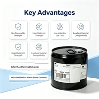 Fluide de transfert de chaleur électronique non inflammable 3M7500 pour le refroidissement par immersion, le nettoyage des semi-conducteurs et les tests de détection de fuites