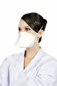 Pabrik <span class=keywords><strong>FFP2</strong></span> masker wajah sekali pakai, respirator tagihan bebek masker wajah sekali pakai dengan katup - Product Image 2