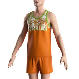 Camisetas sin mangas de sublimación OEM para culturismo, de secado rápido, al por mayor, camiseta de jersey de sublimación, chaleco de rugby HF Super - Product Image 5