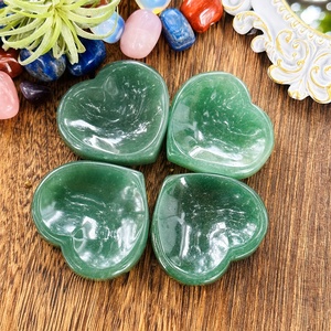 Bol en aventurine verte de haute qualité en gros pour la décoration de la maison et les décorations de Feng Shui, accessoire élégant - Product Image 4