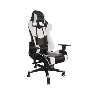 Grosir kursi Gaming kulit PU murah, kursi gaming hitam dan merah, kursi gaming murah untuk gamer