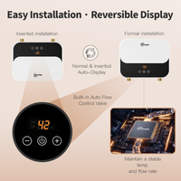 Pemanas Air Tanpa Tangki 4.5kW di Bawah Wastafel 110V 120V Bersertifikasi ETL, Air Panas Instan Tanpa Batas untuk Dapur Multi-titik AS Kanada