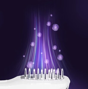 Peine Capilar con Atomización Ultrasónica y EMS, Masajeador de Cuero Cabelludo con LED, Cepillo con Pulverizador de Niebla para el Cuidado del Cuero Cabelludo y Rejuvenecimiento del Cabello - Product Image 3