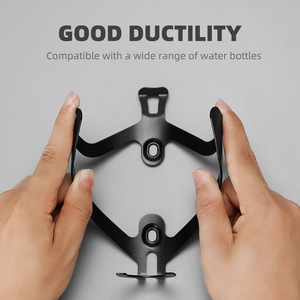 Yueli Aluminum Alloy Water Bottle Cage Lightweight Mountain Road Bike Cup Holder <b>Cycling</b> Accessory - Product Image 3