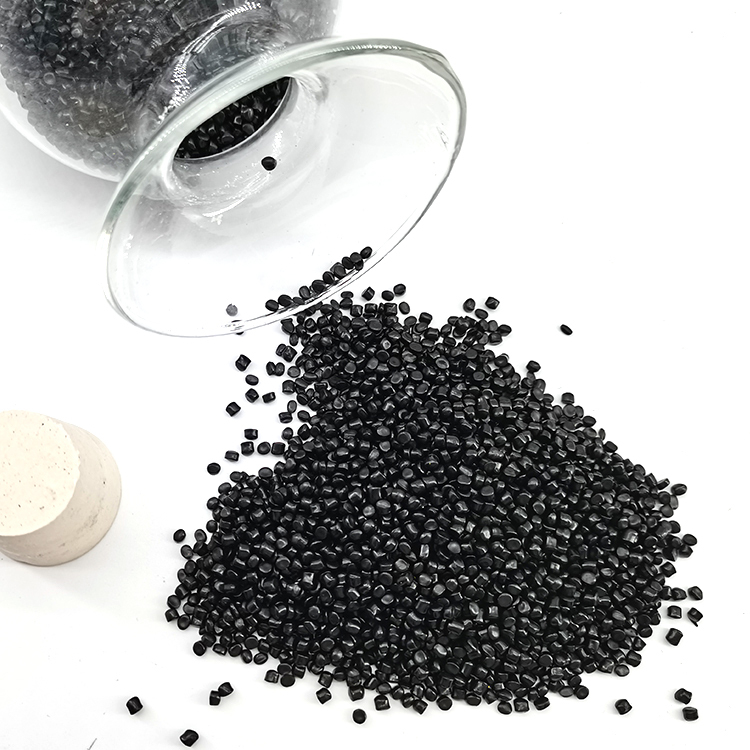 Cheap Factory price 23.4% cabbon black masterbatch materials plastic