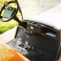 Petit chariot de golf à essence 2 places US Legal Road voiturette de golf personnalisable